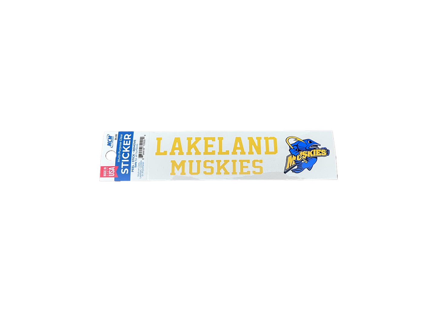 Sticker Lakeland Muskies