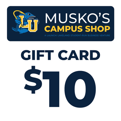Musko's Campus Shop Gift Card